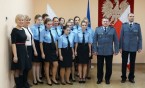 Uroczyste ślubowanie klasy policyjnej