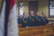 Odsłonięcie posągu św. Floriana na plantach przy kościele św. Antoniego.