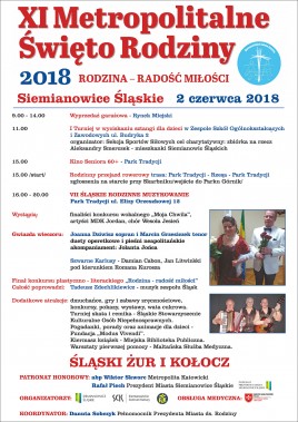 Metropoitalne Święto Rodziny Plakat