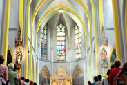 Pielgrzymi Światowych Dni Młodzieży w Siemianowicach Śląskich.