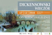 Dickensowski wieczór - plakat