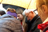 Szkolenie z obsługi systemu rowerów miejskich prowadzone dla Seniorów przez wolontariuszy z…