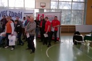Reprezentacja Thora z trofeami po żywieckich zawodach