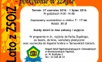 Start w wakacje z ZSOiZ