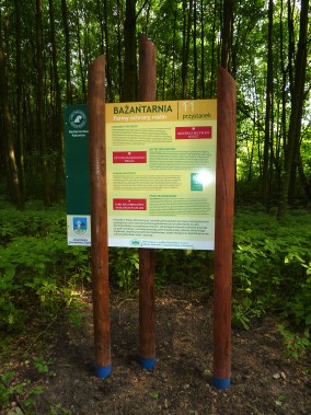 Ścieżka dydaktyczna w Bażantarni.