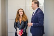 Nagrodzeni przez prezydenta miasta uczniowie siemianowickich szkół.