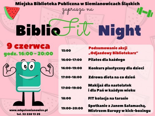 Noc Bibliotek - plakat