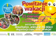 Powitanie wakacji na Hugo - plakat