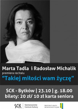 Recital Marty Tadli - plakat