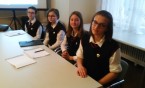 Gimnazjaliści z Katolika na VIII Śląskim Turnieju Debat Oksfordzkich.