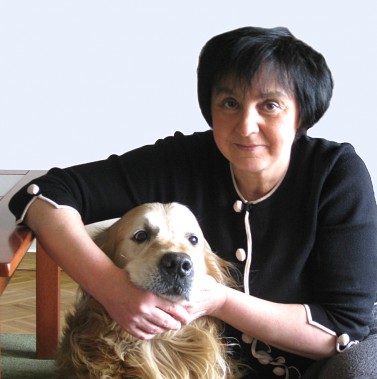 Renata Piątkowska z psem