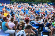 Zespół Disco Polo Show rozgrzewał dzisiaj publiczność Amfiteatru