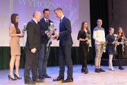 Rozdanie nagród i wyróżnień podczas Siemianowickiej Gali Sportu.