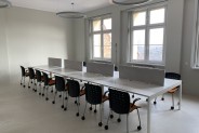 Wnętrze sali do nauki reklamy