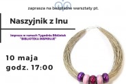 Naszyjnik z lnu - plakat