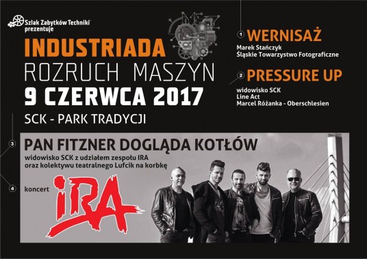 Industriada - Rozruch Maszyn - plakat
