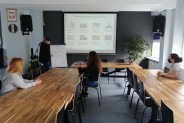 Zajęcia z doradcą zawodowym – aula szkoły