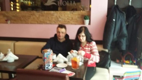 Wolontariusze na herbatce w Chopinie