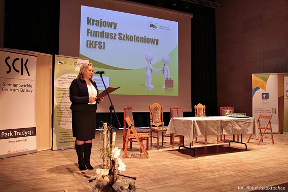 III edycja konferencji zorganizowanej przez siemianowicki PUP dotycząca Krajowego Funduszu…