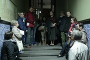 Na klatce schodowej w Willi Fitznera
