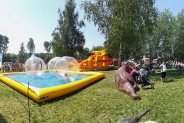 Dzień Dziecka na Rzęsie przy al. Spacerowej, jak co roku, przyciąga tłumy dzieciaków.