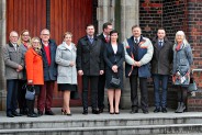 Uroczystości upamiętniające Zasłużonego dla Siemianowic Śląskich - Jana Nepomucena Stęślickiego.
