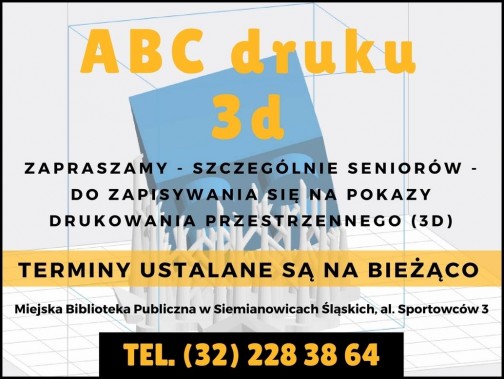 ABC druku 3D - plakat