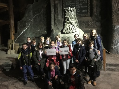 Uczniowie SP 20 w Kopalni Soli „Wieliczka”