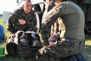 Siemianowicki ASG Team Cicho Sza podczas przygotowań do manewrów proobronnych „Combat Alert”.