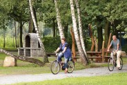Ścieżki rowerowe na "Rzęsie". Siemianowice Ślaskie.