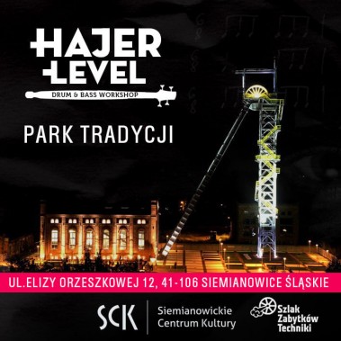 Grafika promująca warsztaty Hajer Level