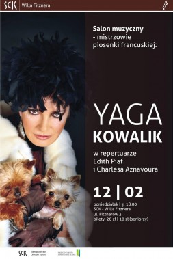 Piosenka francuska - plakat