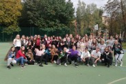 Grupa wolontariuszy, na co dzień uczniów II LO im. Jana Matejki w Siemianowicach Śląskich podczas…