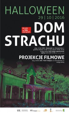 Halloween w SCK - plakat