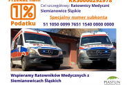 Zbiórka pieniężna dla Siemianowickich Ratowników.
