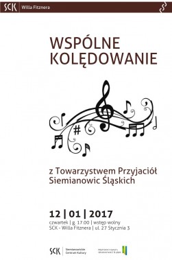 Wspólne kolędowanie - plakat