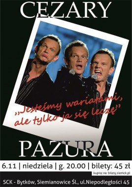 Cezary Pazura - plakat