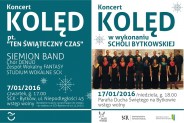 Koncerty kolęd - plakat