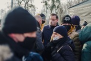 Prezydent miasta wśród uczestników ceremonii