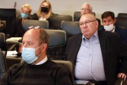 Siemianowiccy radni uczestniczący w XXXV sesji Rady Miasta.
