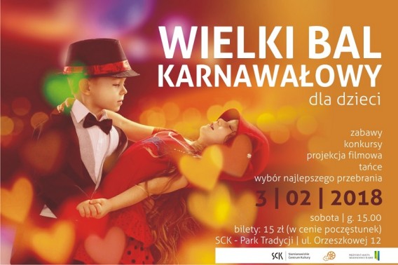 Bal karnawałowy - plakat