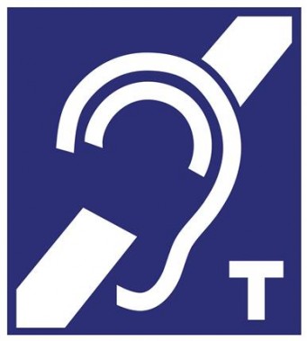 Piktogram pętli indukcyjnej