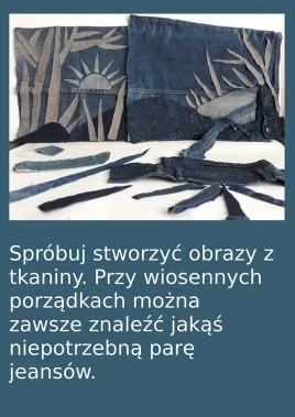 Stwórz dżinsowe dzieło sztuki