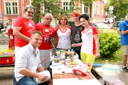 Drużyna w składzie: Janusz Kotyś, Grażyna Krawczyk, Marek Krawczyk i przyjaciele