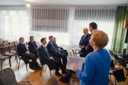 Nagrodzeni przez prezydenta miasta uczniowie siemianowickich szkół.