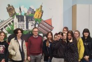 Zajęcia klasy prawniczo-dziennikarskiej z radcą prawnym Adamem Koczykiem