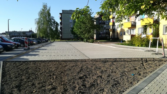 Nowy parking przy ul. Dreyzy