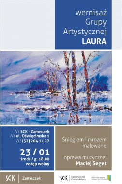 Wernisaż w SCK - Zameczek - plakat