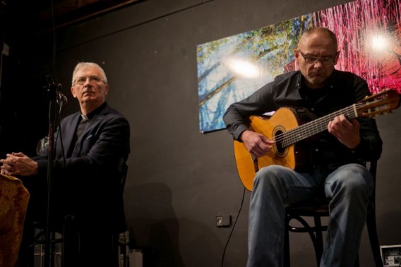Ks. prof. Jerzy Szymik i Adam Bul