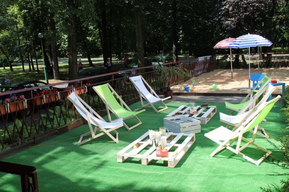 Plaża w Bibliotece